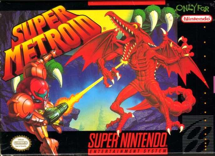 Super Metroid cover art
