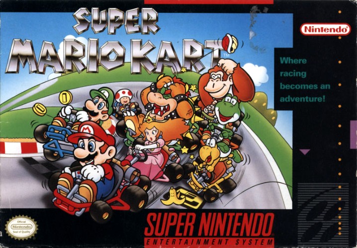 Super Mario Kart cover art