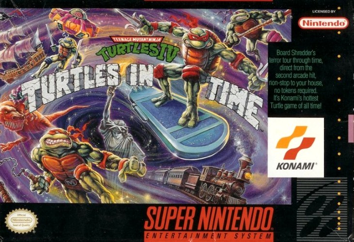 Teenage Mutant Ninja Turtles IV: Turtles in Time cover art