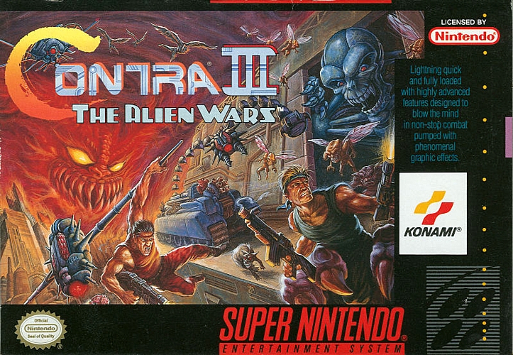 Contra III: The Alien Wars cover art