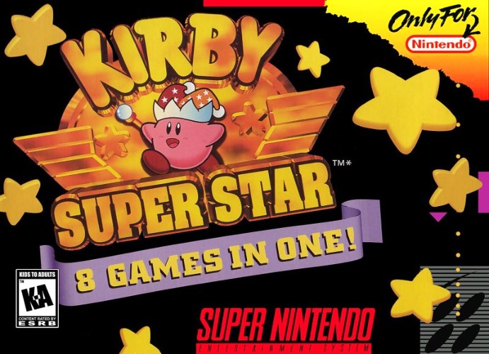 Kirby Super Star cover art