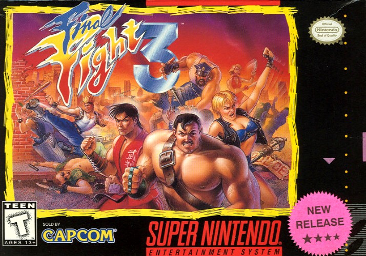 Final Fight 3 cover art