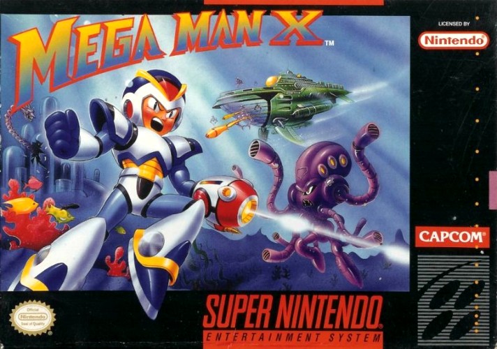 Mega Man X cover art
