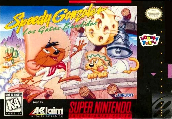 Speedy Gonzales in Los Gatos Bandidos cover art