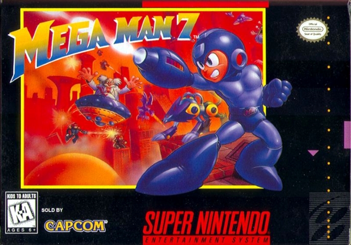 Mega Man 7 cover art