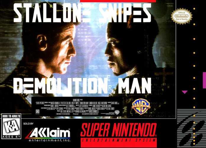 Demolition Man cover art