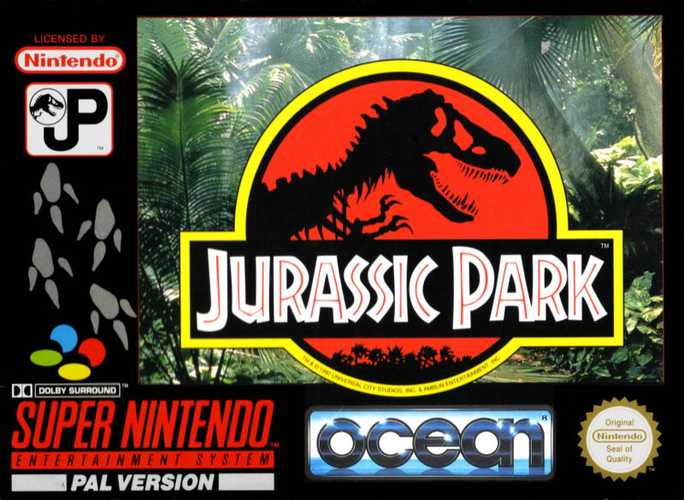 Jurassic Park cover art