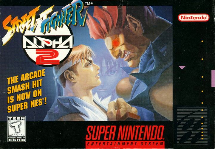 Street Fighter Alpha 2 cover art