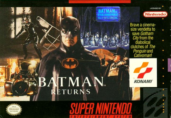 Batman Returns cover art