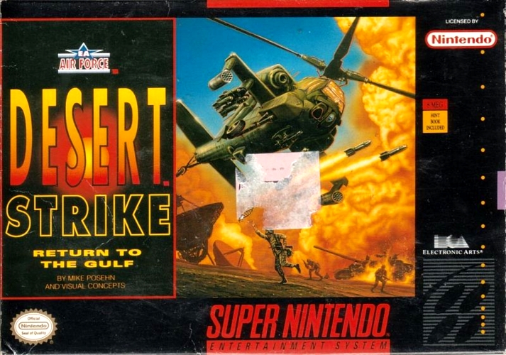 Desert Strike: Return to the Gulf cover art