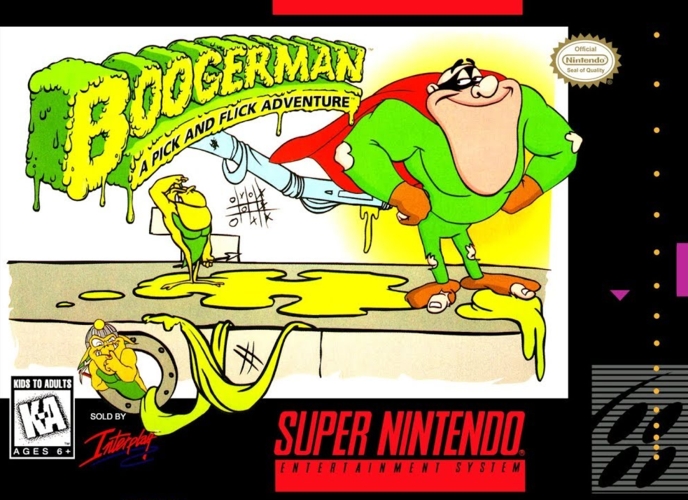 Boogerman: A Pick and Flick Adventure cover art