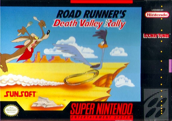 Road Runner’s Death Valley Rally cover art