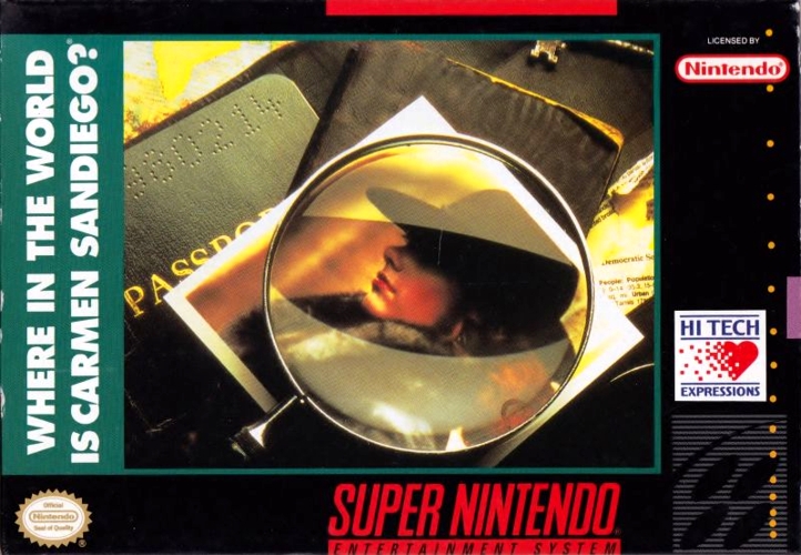 Where in the World Is Carmen Sandiego? cover art