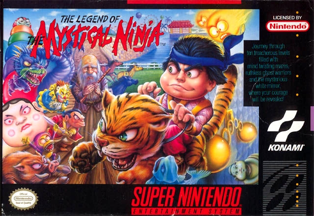 The Legend of the Mystical Ninja cover art