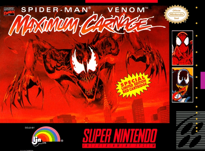 Spider-Man and Venom: Maximum Carnage cover art