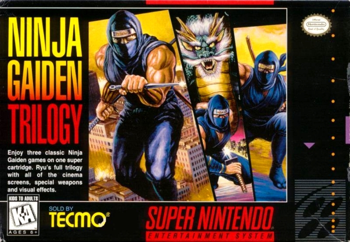 Ninja Gaiden Trilogy cover art