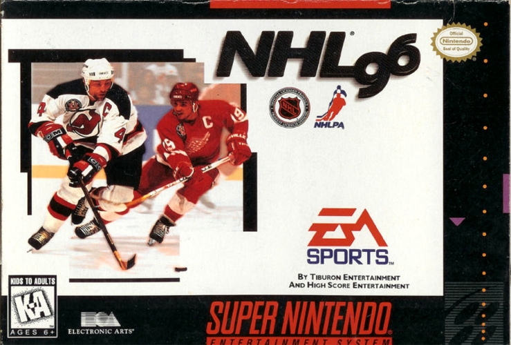 NHL 96 cover art