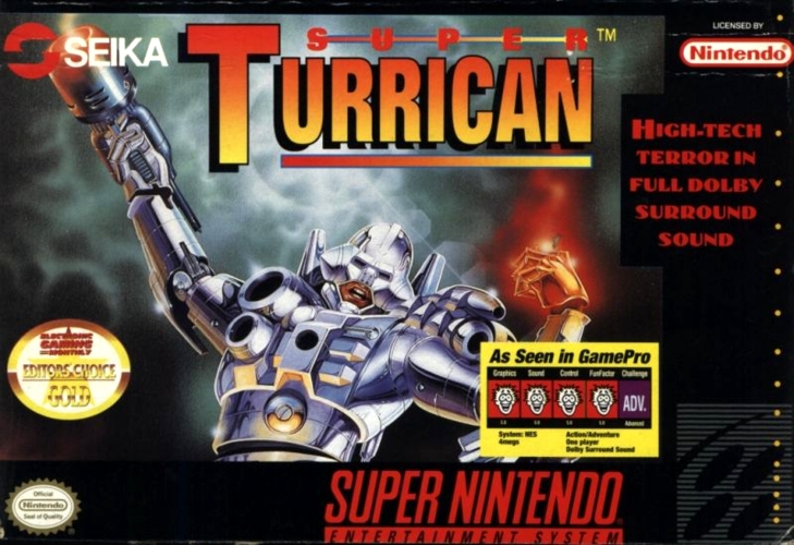Super Turrican cover art