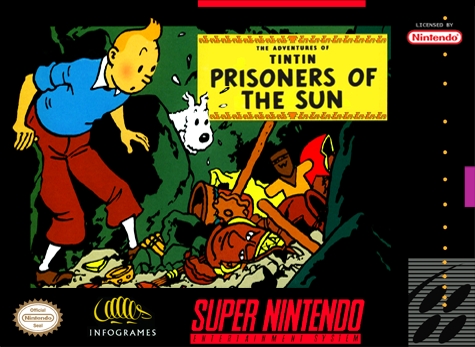 Adventures of Tintin, The: Prisoners of the Sun cover art