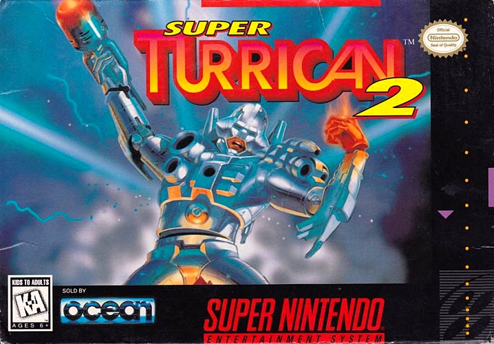 Super Turrican 2 cover art