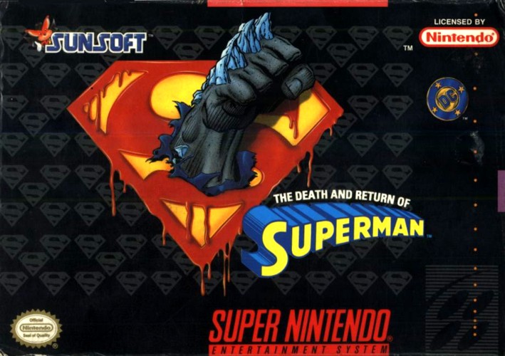 The Death and Return of Superman cover art
