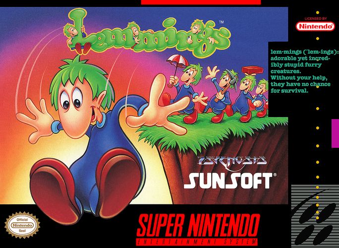 Lemmings cover art