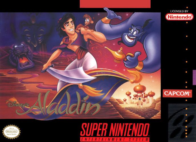 Disney’s Aladdin cover art