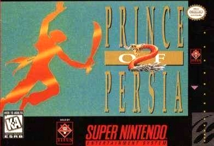 Prince of Persia 2: The Shadow & The Flame cover art
