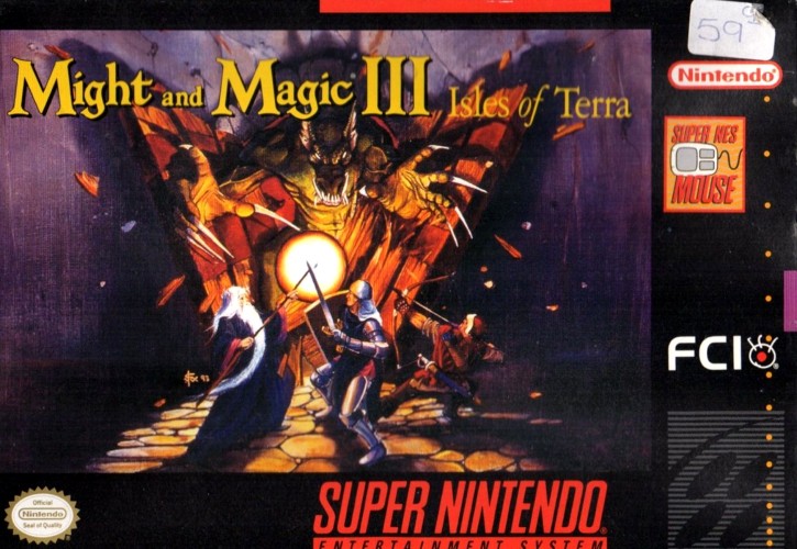 Might and Magic III: Isles of Terra cover art