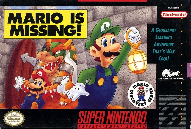 Mario is Missing! cover art