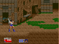 Golden Axe II (World) cover art