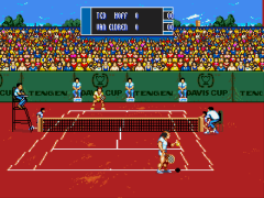 Davis Cup World Tour Usa Europe July 1993 cover art