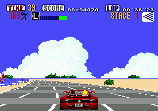 OutRun (Japan) cover art