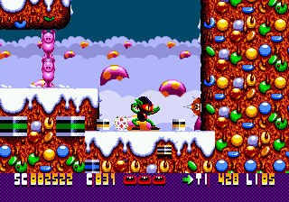 Zool – Ninja of the ‘Nth’ Dimension (USA) cover art