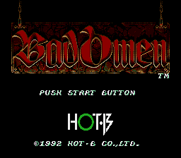 Bad Omen Japan cover art
