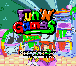Fun ‘n’ Games (USA) cover art