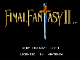 Final Fantasy II (USA) (Rev A) cover art