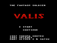 Valis – The Fantastic Soldier (Japan) [En by Satsu+Sliver X v1.0] (~Valis – The Fantasm Soldier) cover art