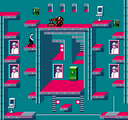 Impossible Mission II (USA) (Unl) cover art