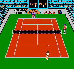 Rad Racket – Deluxe Tennis II (USA) (Unl) cover art