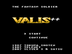 Valis – The Fantastic Soldier (Japan) [En+Hack by Satsu+Sliver X v1.01] (~Valis Plus Plus – The Fantasm Soldier) cover art