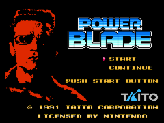 Power Blade (Europe) cover art