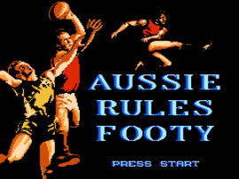 Aussie Rules Footy (Australia) cover art