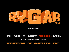 Rygar (USA) (Rev A) cover art