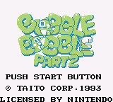 Bubble Bobble Part 2 (USA, Europe) cover art