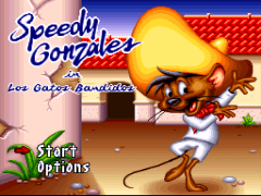 Speedy Gonzales in Los Gatos Bandidos (Europe) (Proto) cover art