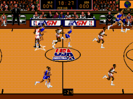 Team USA Basketball (USA, Europe) cover art