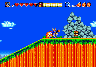 Sparkster – Rocket Knight Adventures 2 (Japan) cover art