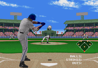 Frank Thomas Big Hurt Baseball (USA, Europe) cover art
