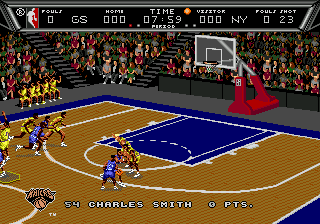 NBA Action ’94 (USA) cover art